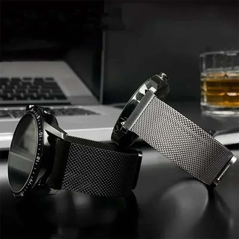 20/22mm Metal Milanese Loop Ba - Milanese Loop Magnetic reseña y precio