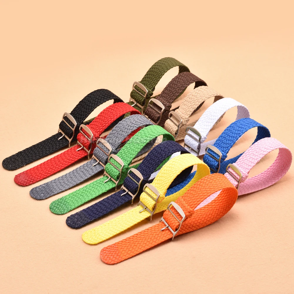 Woven Nylon Watch Strap 14mm 1 - Perlon Strap Woven reseña y precio