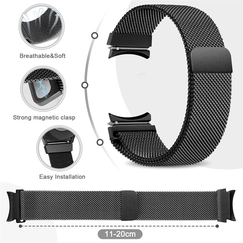 Milanese Loop Strap For Samsun - Milanese Loop Magnetic reseña y precio