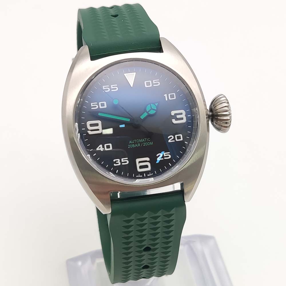 Fashion 36MM Self-Winding Move - Rubber Strap Diver reseña y precio