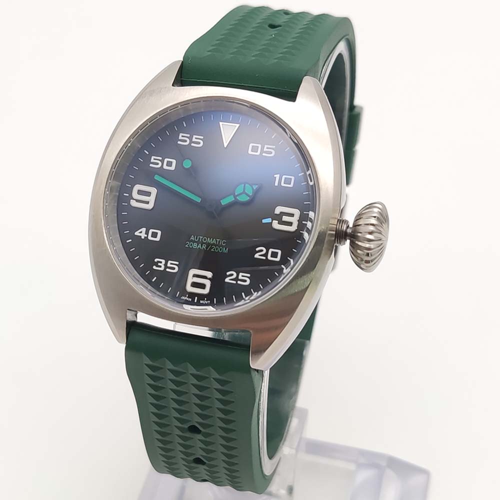 Fashion 36MM Self-Winding Move - Rubber Strap Diver reseña y precio