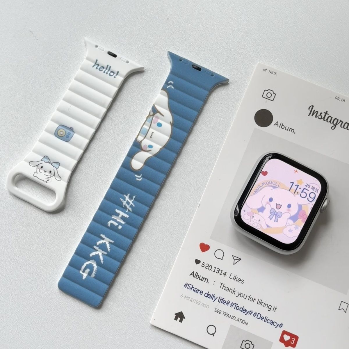 Anime Sanrio Hello Kitty Kurom - Silicone Band Women reseña y precio