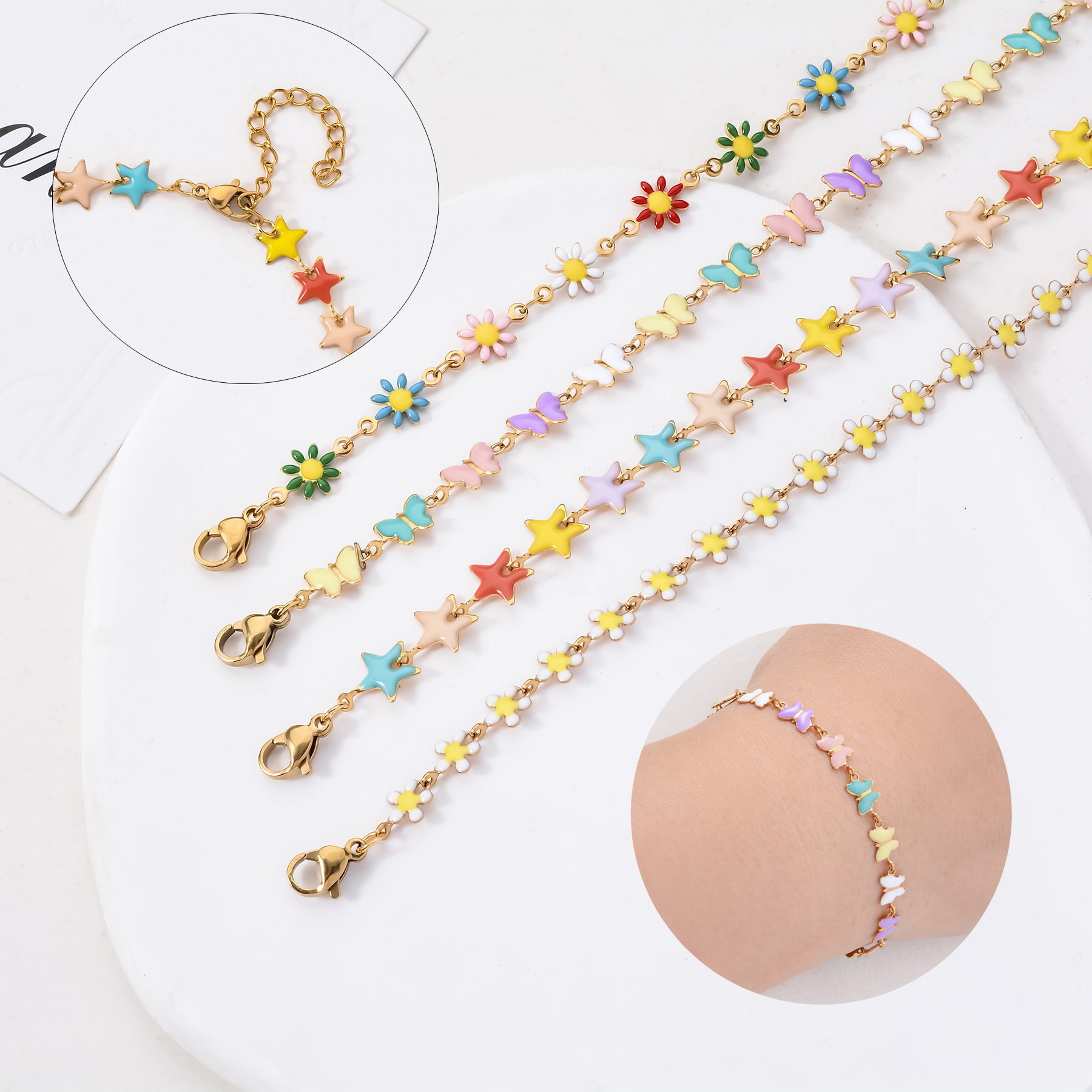 1Pcs Stainless Steel For Women - Butterfly Clasp Deployant reseña y precio