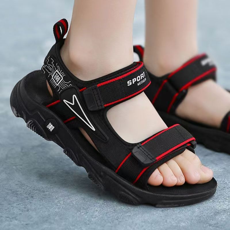 Boy's Summer New Velcro Beach  - Sport Loop Velcro reseña y precio