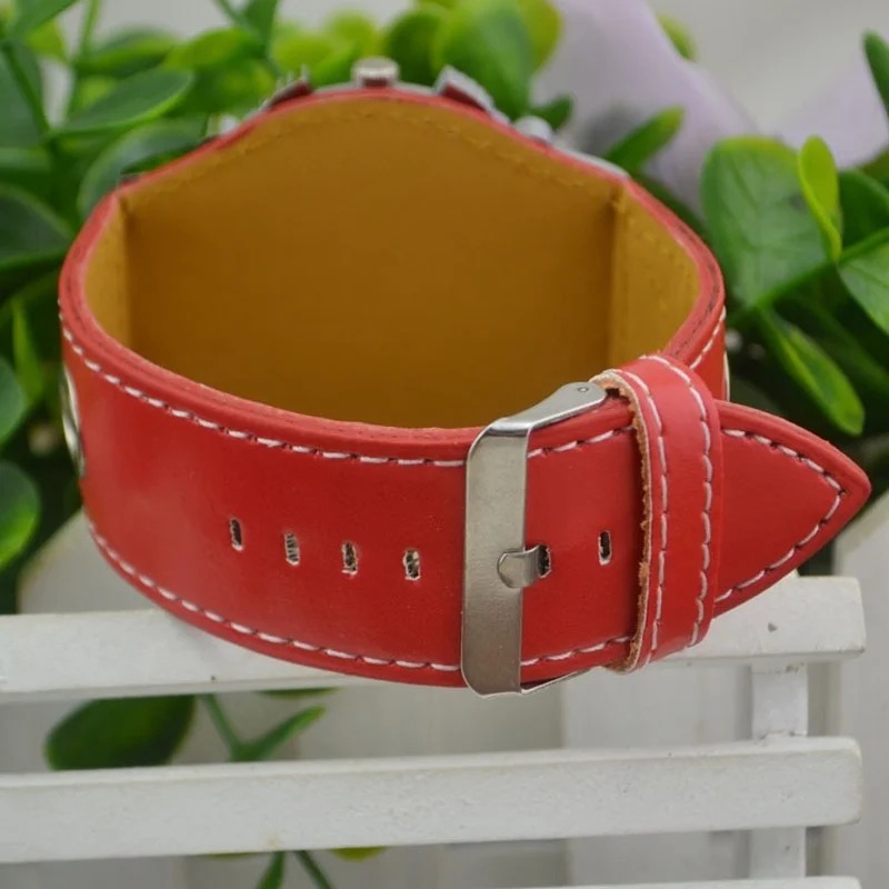 Fashion Brand Luxury Wristwatc - Leather Watch Band Men reseña y precio