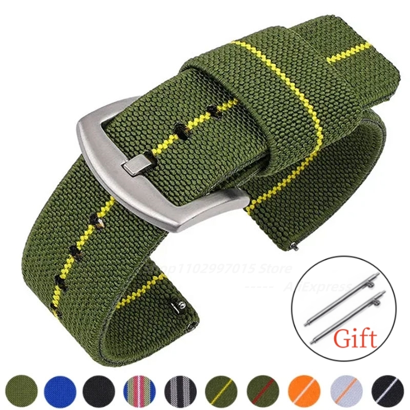 Nylon Watch Band 18mm 20mm 22m - Nato Strap Nylon reseña y precio
