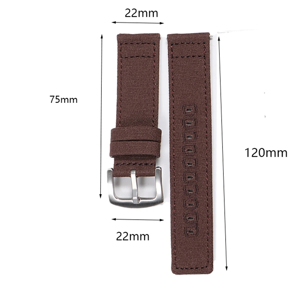 18mm 20mm Nylon Woven Canvas W - Perlon Strap Woven reseña y precio