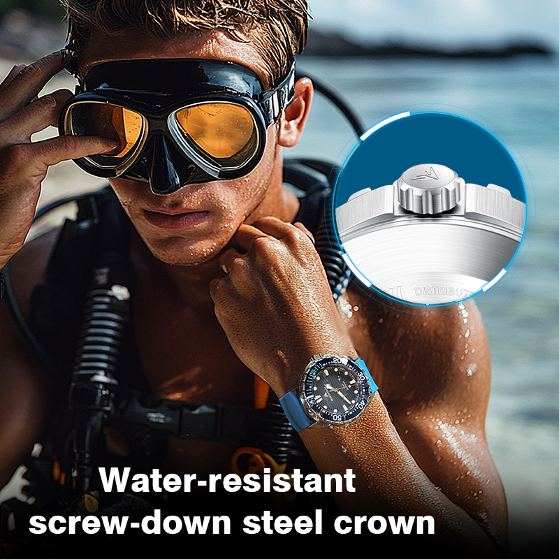 NORTH EDGE 2025 New TRITON Sol - Stainless Bracelet Diver reseña y precio