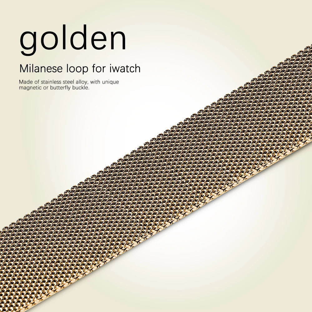 Milanese Loop for apple watch  - Milanese Loop Magnetic reseña y precio