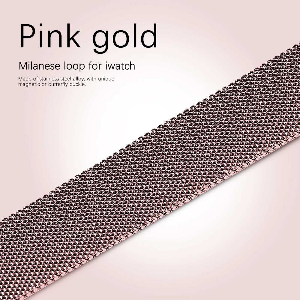 Milanese Loop for apple watch  - Milanese Loop Magnetic reseña y precio