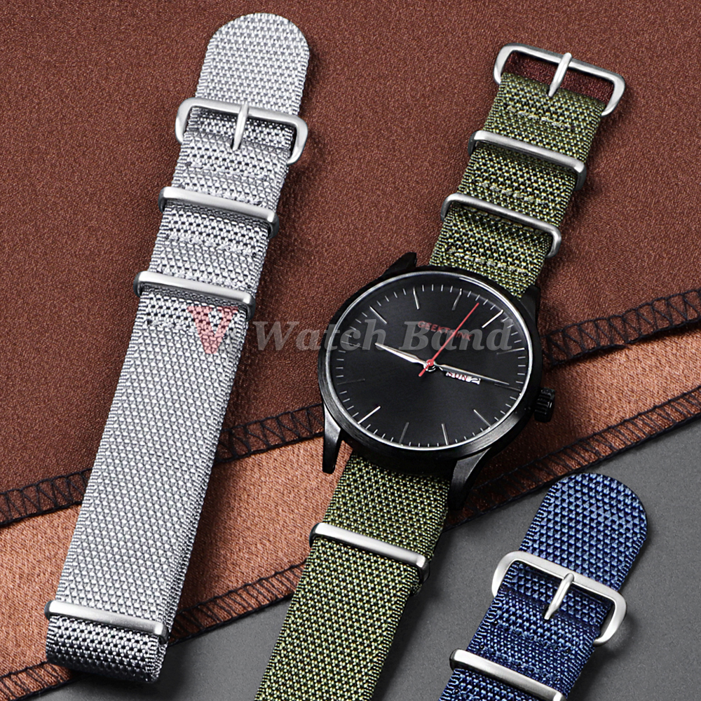 Dense Nylon Strap 20mm 22mm Wo - Perlon Strap Woven reseña y precio