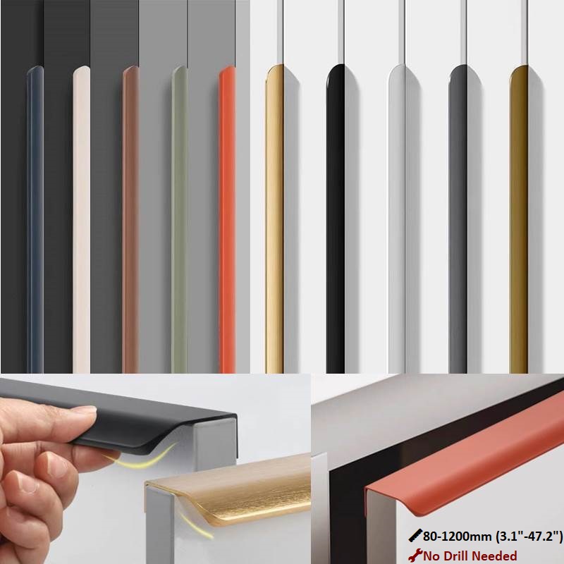 80mm-1200mm Invisible Aluminum - Curved Spring Bar reseña y precio