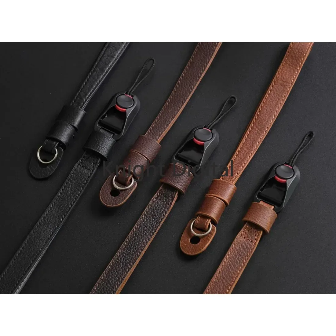 Genuine Leather Camera Wrist S - Leather Strap Quick Release reseña y precio